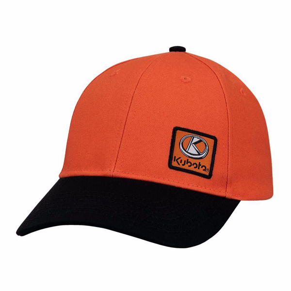 Orange Twill w/ Black Bill Hat