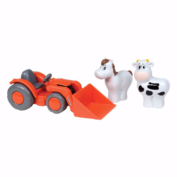 TOY - Kubota My Lil' Orange Tractor & Farm Animals Set