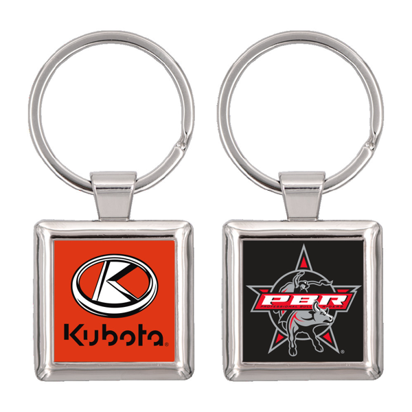 Kubota & PBR Double-Sided Square Key Tag 