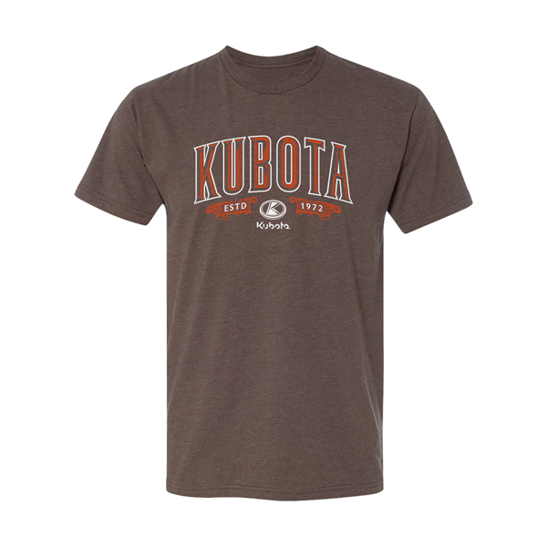 Kubota Vintage Bevel Espresso Tee