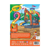 Digital back cover of the Crayola + Kubota Coloring & Activity Book