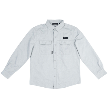 Dri Duck Men's Crossroad Woven Shirt Product Image on white background