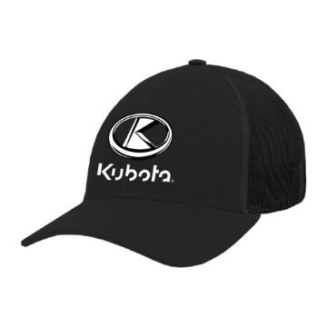 Price Buster! Black w/Black Mesh Cap Front Image on white background