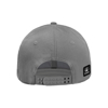 Gray with Orange Tractor Patch Cap Back Image on white background
