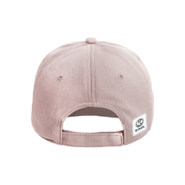 Ladies Light Pink Performance Cap Front Image on white background