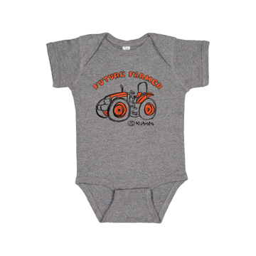 Future Farmer Infant Onesie Product Image on white background