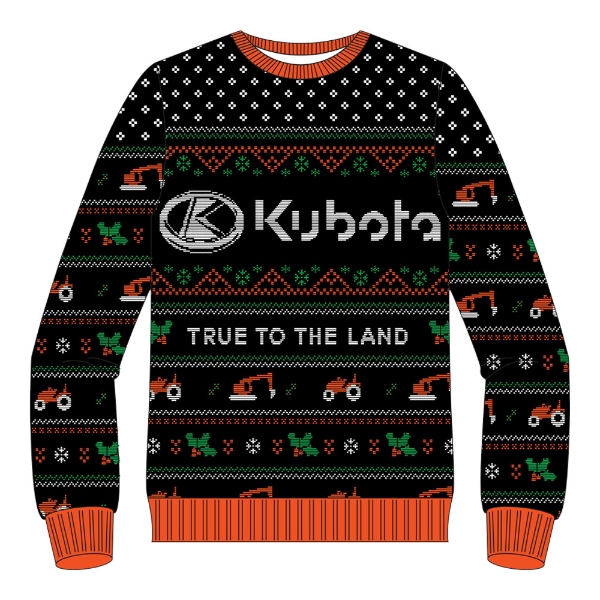 Kubota Ugly Christmas Sweater 2023
