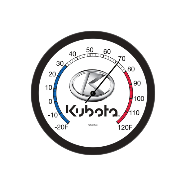 Kubota Apparel Store. Kubota Indoor/Outdoor Wall Thermometer