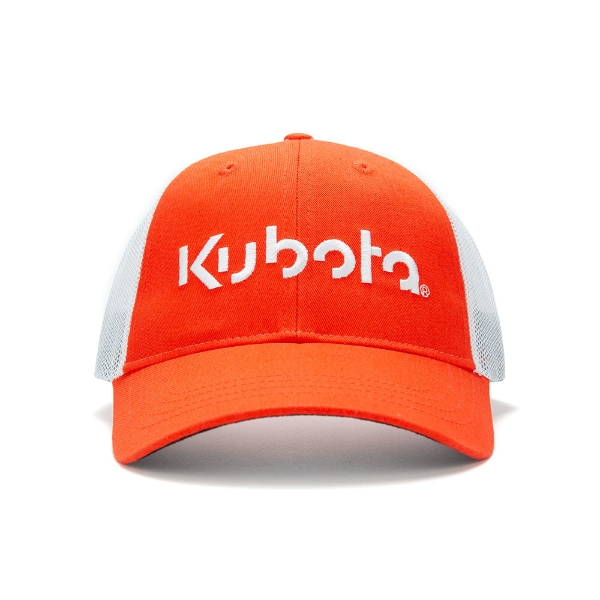 Price Buster! Orange & White Wordmark Cap Front Image on white background