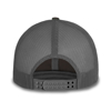 Grey Mesh Back Cap with snapback closure