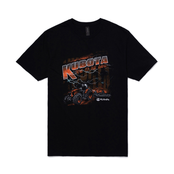 Kubota graphic tee with Kubota Tractor Graphic 