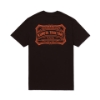 Dark Chocolate Tee with Orange Kubota Graphic on Back 