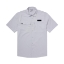 Under Armour Button Up Shirt Front Product Image with Kubota logo above the zippered pocket 