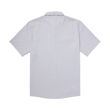 Under Armour Button Up Shirt Front Product Image with Kubota logo above the zippered pocket 