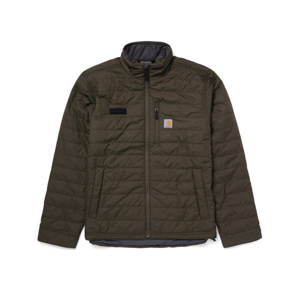 Carhartt Gilliam Jacket Front product image with Kubota logo on the right chest