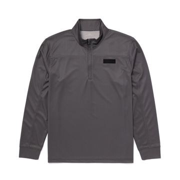 Herribone 1/4 Zip Pullover Front product image with Kubota logo on the left chest