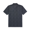 Anthracite Luxe Polo Back Product Image on white background