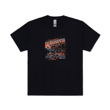 Youth Thunder Strike Tee with Kubota graphic on the front