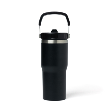 Kubota Flip Straw Tumbler Product Image with Kubota logo on the front