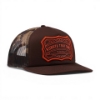 Angled front view of the Canopy Cap featuring a Kubota Tractors patch
