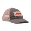 Angled view of the Heritage Washed Cap featuring a frayed Kubota patch