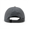 Back view of the Stone Venture Cap with adjustable hook-and-loop closure and Kubota woven label