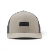 Front view of the Stone Venture Cap featuring a black Kubota rubber logo patch